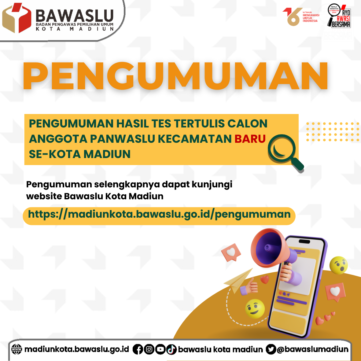 pengumuman wawancara