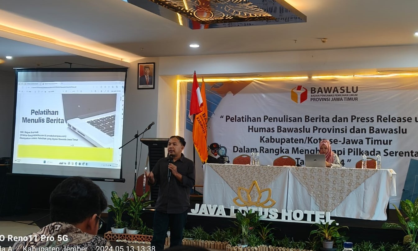Pelatihan penulisan berita
