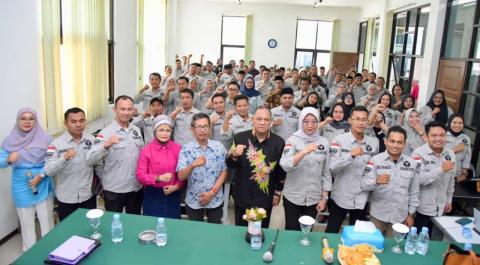 Totok Hariyono dan Jajaran Anggota Bawaslu Se-Jawa Timur