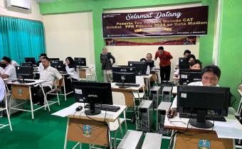 Bawaslu Kota Madiun awasi seleksi tes tertulis PPK