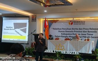 Pelatihan penulisan berita